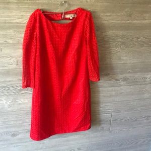 Red Trina Turk dress